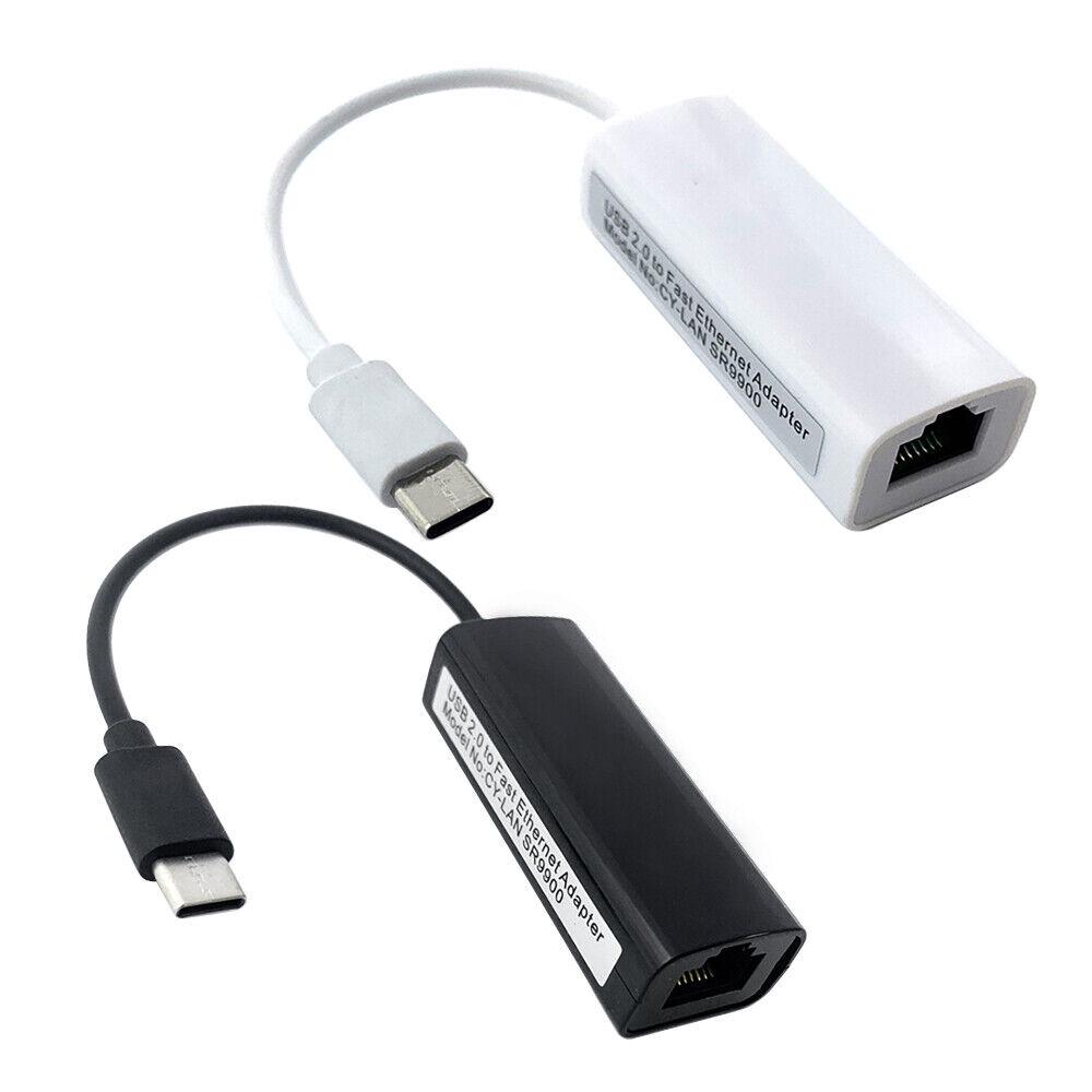 Type-C USB-C to RJ45 Ethernet Network Lan Adapter Cable for mac PC Win10/8/7 os - Image 2