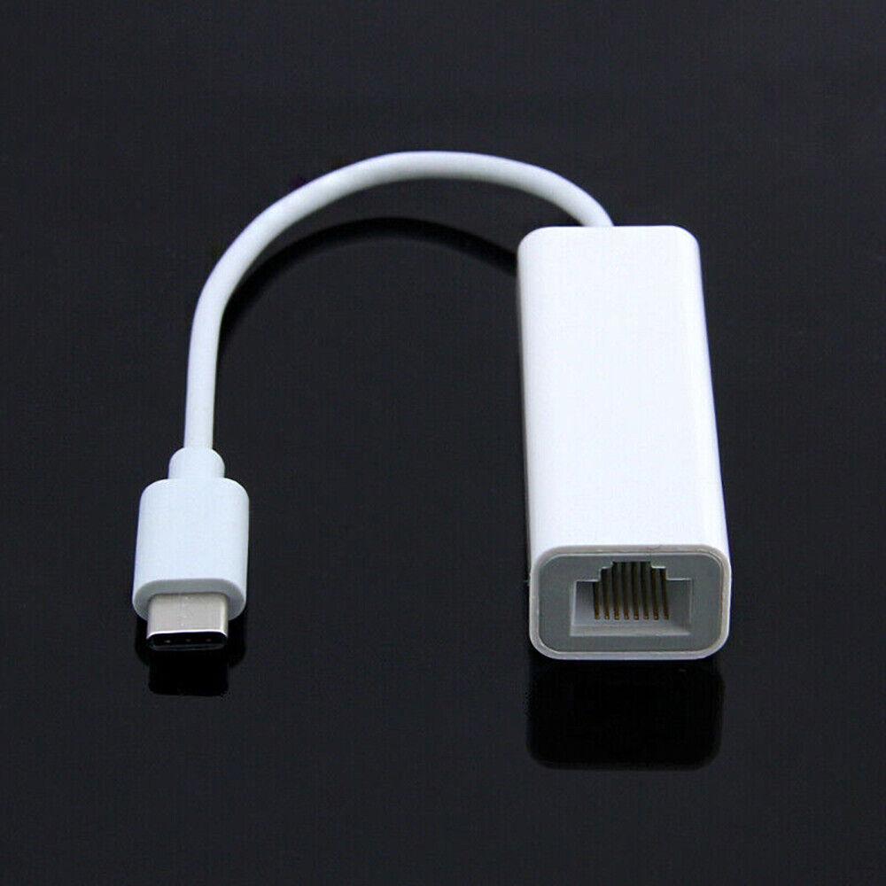 Type-C USB-C to RJ45 Ethernet Network Lan Adapter Cable for mac PC Win10/8/7 os - Image 3