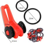 UP100 Red Hook Keeper Fishing Rod Pole Easy Safty Holder Hanger Lure Bait Tackle - Image 2