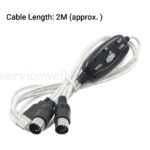 USB 2.0 NEW MIDI Interface Converter Cable to PC Music Keyboard Adapter - Image 6