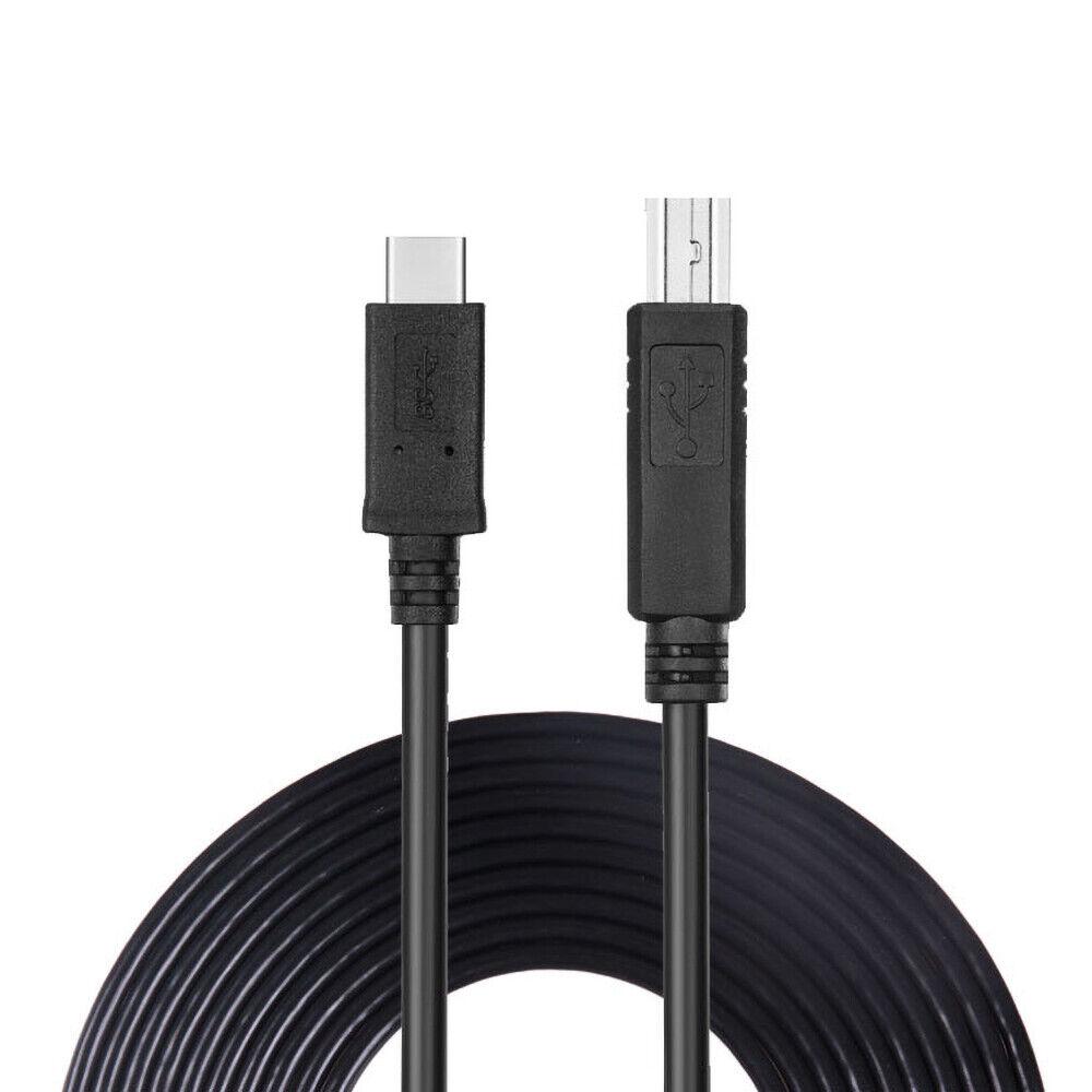 USB C Type-C to USB2.0 Type-B Printer Scanner Cable 1M 3M For Apple iPad Pro Air - Image 3