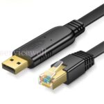 USB TO RJ45 Serial RS232 Console Cable Express Net Cable for Cisco Routers AU - Image 3
