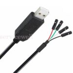 USB to TTL Serial 3.3V Adapter Cable TX RX Signal 4 Pin PL2303HX Prolific Chip - Image 5