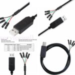 USB to TTL Serial 3.3V Adapter Cable TX RX Signal 4 Pin PL2303HX Prolific Chip - Image 7
