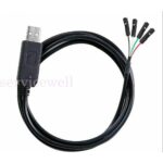 USB to TTL Serial 3.3V Adapter Cable TX RX Signal 4 Pin PL2303HX Prolific Chip - Image 2