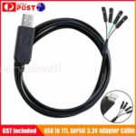 USB to TTL Serial 3.3V Adapter Cable TX RX Signal 4 Pin PL2303HX Prolific Chip