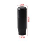 Universal 5 6 Speed Auto Car Gear Stick Shift Shifter Lever Knob Manual AU Black - Image 2