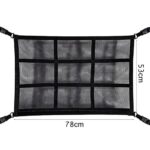 Universal Car Roof Ceiling Cargo Net Mesh Storage Bag Pouch Pockets For SUV Van - Image 2