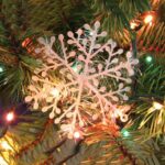 Upto 60pcs White Snowflake Bunting Garland Hanging Christmas Party Decorations - Image 5