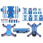 Waterproof Carbon Fiber Skin Cover Sticker Parts for Drone DJI Spark Stickers - Image 4