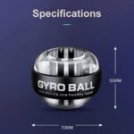 Wrist Ball Trainer Gyroscope Ball Muscle Power Relax Ball Gyro Arm Exerciser - Image 4