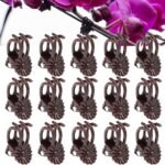100PCS Rose Plant Garden Clips Vegetable Support Flower Holding Vine Plastic AU - Image 4