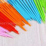 100Pc Plastic Darning Threading Sewing Needle Large Eye Children Embroidery Tool - Image 5