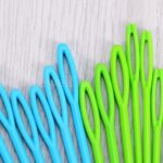 100Pc Plastic Darning Threading Sewing Needle Large Eye Children Embroidery Tool - Image 4