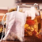 100X Non-woven Empty Teabags String Heat Seal Filter Paper Herb Loose Tea Bags - Image 3