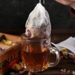 100X Non-woven Empty Teabags String Heat Seal Filter Paper Herb Loose Tea Bags - Image 4