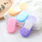 100-200PCS Portable Washing Slice Sheets Hand Bath Scented Foaming Paper Soap AU - Image 7
