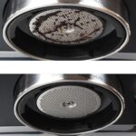 100/200 51/53/58mm Coffee Machine Filter Paper Handle Powder Bowl Round Raw Wood - Image 5