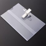 100 x ID Name Badge Holder Conference Visitor Pass Photo Clip PinMeeting 9x5.4cm - Image 3
