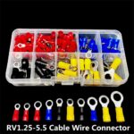 102X Crimp Terminals Insulated Electrical Wire Butt Connector Assorted Kit - Image 4