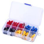 102X Crimp Terminals Insulated Electrical Wire Butt Connector Assorted Kit - Image 6