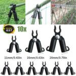 10Pcs A Clip Awning Plant Bracket-Pipe Support Holder Pillar Shelf Garden Tool
