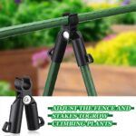 10Pcs A Clip Awning Plant Bracket-Pipe Support Holder Pillar Shelf Garden Tool - Image 4