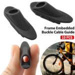 10Pcs Bicycle-Cable Tube Clamps Brake Shifter Line Pipe Cable Tube Buckles Set - Image 2