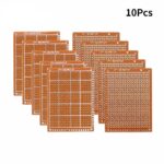 10X DIY 5x7cm Universal Circuit Paper PCB Board Breadboard Strip Prototype - Image 4