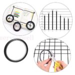 10 Rolls Whiteboard Gridding Tape Grid Tape Graphic Chart Art DIY Tools 3mmx66m - Image 5