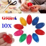 10 x Simple DIY Needle Threader Threading Hand Threading Sewing Threaders Tools