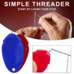 10 x Simple DIY Needle Threader Threading Hand Threading Sewing Threaders Tools - Image 6