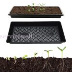 10pcs Seedling Tray Fine Holes Plant Propagation Seedling Hydroponic Rectangular - Image 6