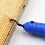 11pcs Deburring Tool Kit High-Speed Steel HSS Rotary Deburr Trimming Tool Handle - Image 4