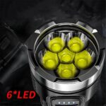 12000000LM LED Flashlight Super Bright Torch Camp Lamp 4 Modes USB Rechargeable - Image 7
