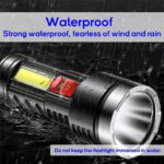 12000000LM LED Flashlight Super Bright Torch Camp Lamp 4 Modes USB Rechargeable - Image 2