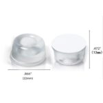 12PCS Wall Protector Rubber Stopper Self-Adhesive Door Handle Bumper Guard Stops - Image 2