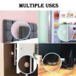 12PCS Wall Protector Rubber Stopper Self-Adhesive Door Handle Bumper Guard Stops - Image 3