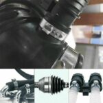 12X Adjustable CV Boot Joint Clamp Stainless Steel Clamps Clips 2 Size Universal - Image 4