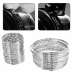 12X Adjustable CV Boot Joint Clamp Stainless Steel Clamps Clips 2 Size Universal - Image 5