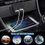 12/24V PD+QC3.0 Dual USB Port Car RV Fast Charger Socket Waterproof Power Outlet - Image 5