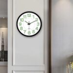 12  Wall Clock Glow In The Dark Silent Quartz Indoor/Outdoor Home Luminous Clock - Image 5