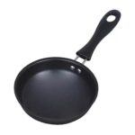 12cm Small Nonstick Frying Pan for Household Fried Egg Pancakes Mini Saucepan - Image 3