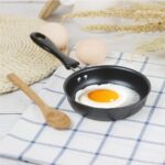 12cm Small Nonstick Frying Pan for Household Fried Egg Pancakes Mini Saucepan - Image 7