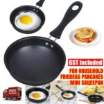 12cm Small Nonstick Frying Pan for Household Fried Egg Pancakes Mini Saucepan