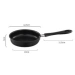 12cm Small Nonstick Frying Pan for Household Fried Egg Pancakes Mini Saucepan - Image 2