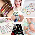 15 Grid Polymer Clay Beads Set Charms for DIY Jewelry Making Earring Finding AU - Image 4
