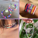 15 Grid Polymer Clay Beads Set Charms for DIY Jewelry Making Earring Finding AU - Image 3