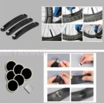 16/32PCS Mountain Bike Tyre Repair Puncture Kit Bicycle Tool Pump Carry Bag - Image 4