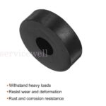 16pcs Flat Neoprene Rubber Washers/Spacers 10mm Thickness - Image 6